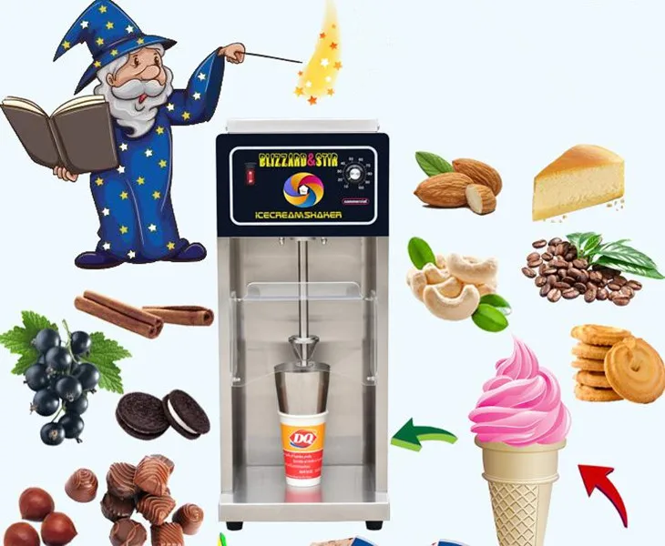 CE DQ машина для снежной бури коммерческая мороженого шейкер смешанный блендер |