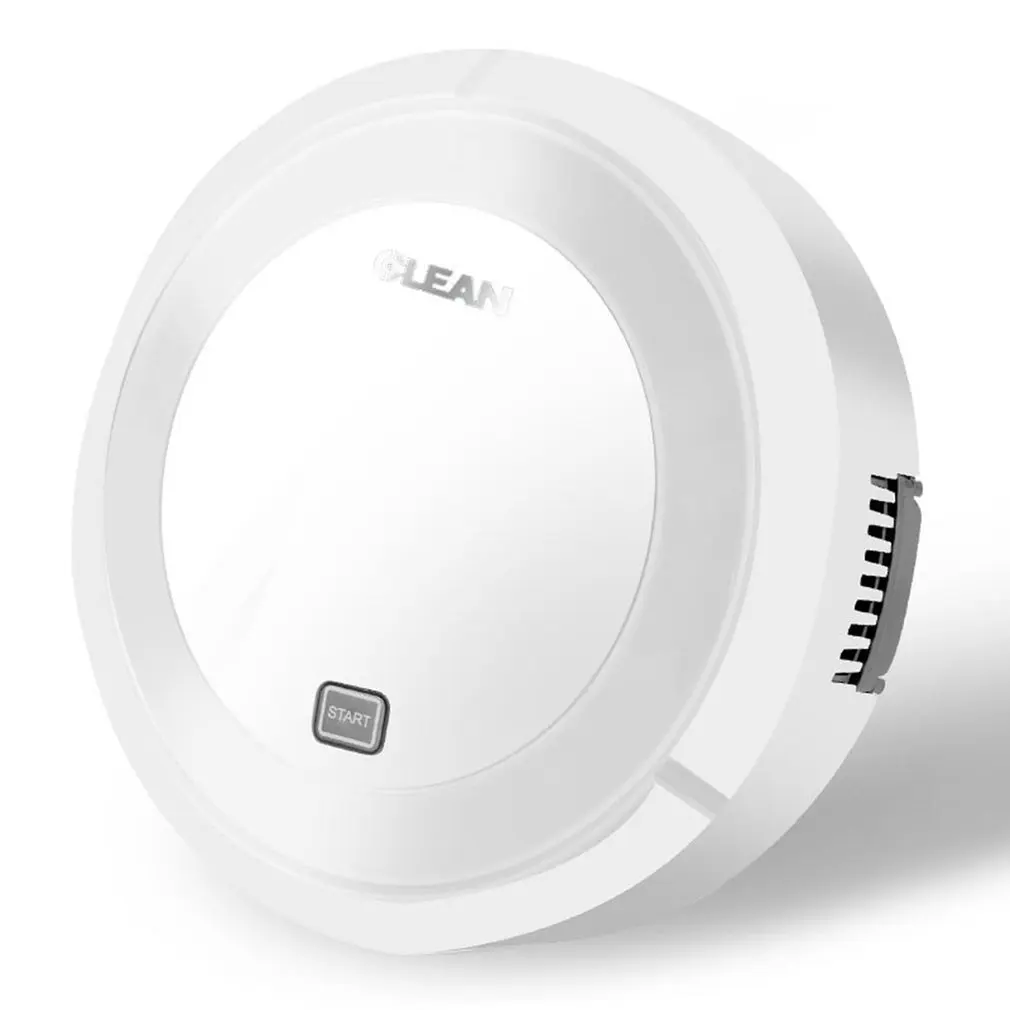 

Smart Vacuum Cleaner Robot With Strong Suction Super Quiet Design Ultra-Slim Body Touch Switch Lcd Display USB Rechargeable