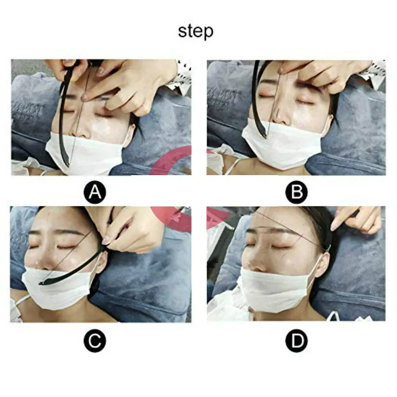 Инструменты для нанесения на брови линейка измерительная бровей тату