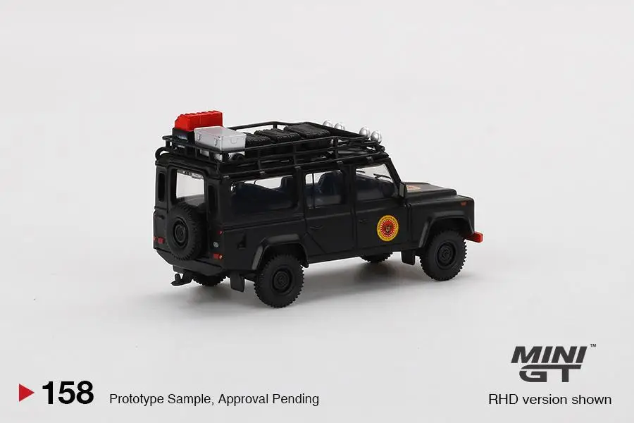 Мини GT 1:64 Land Rover Defender 110 воробьющаяся машина отлитый под давлением | Игрушки и