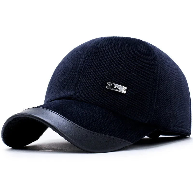 Осень зима 2019 модная бейсболка ветрозащитные шапки для защиты ушей теплая шапка