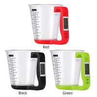 portable electronic measuring cup kitchen baking scales digital beaker libra tools weigh temperature measurement cups