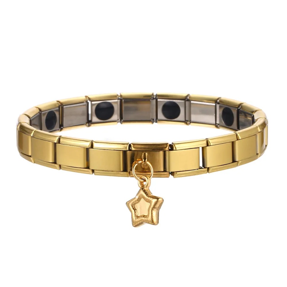 В форме сердца звезды амулеты сделай сам браслет здоровья для женщин и мужчин