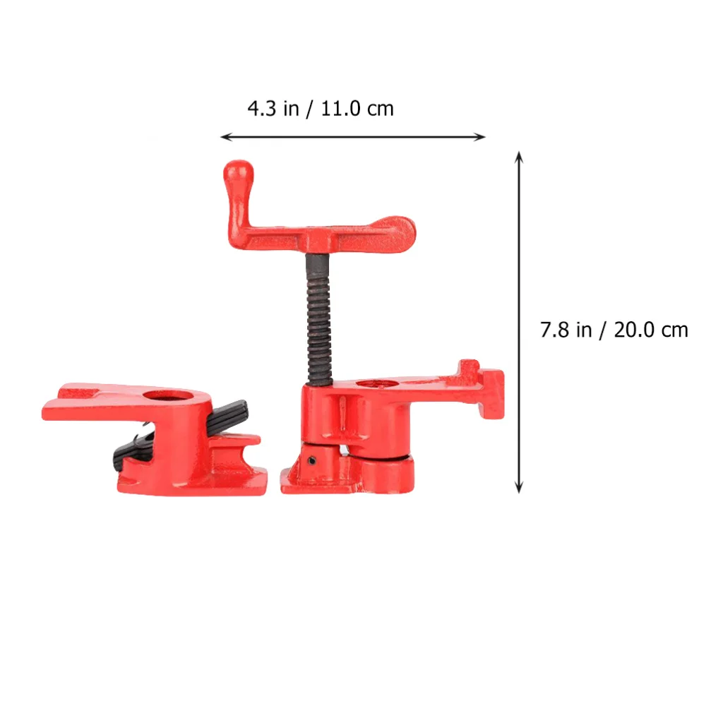 

1 Set Wood Gluing Pipe Clamps Practical Woodworking Pipe Jointed Board Tool