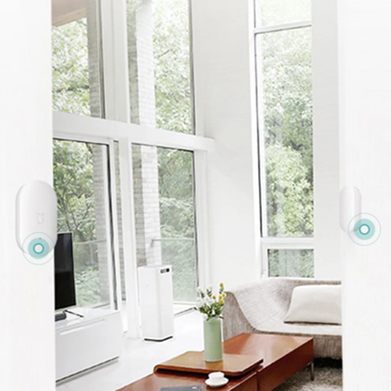 

100% New Original Xiaomi Intelligent Mini Door Window Sensor Pocket Size Smart Home Automatic lights for Xiaomi Smart Home Suite