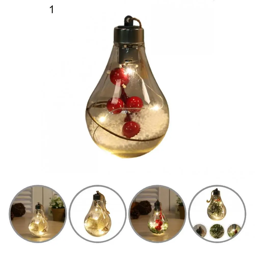 

Прозрачная легкая Рождественская елка со светодиодной подсветкой для вечерние, 5 видов