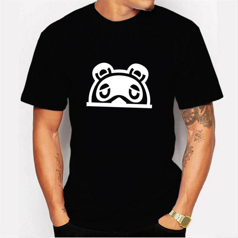

lovely cartoon raccoon printing t shirts pure cotton casual t shirts boy friend t shirts summer casual costume ac1607
