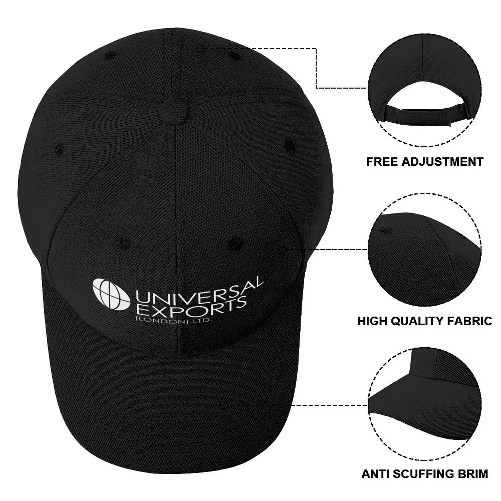 Бейсболка James Bond Мужская Стильная кепка с принтом Джеймс Бонд модная хипстерская