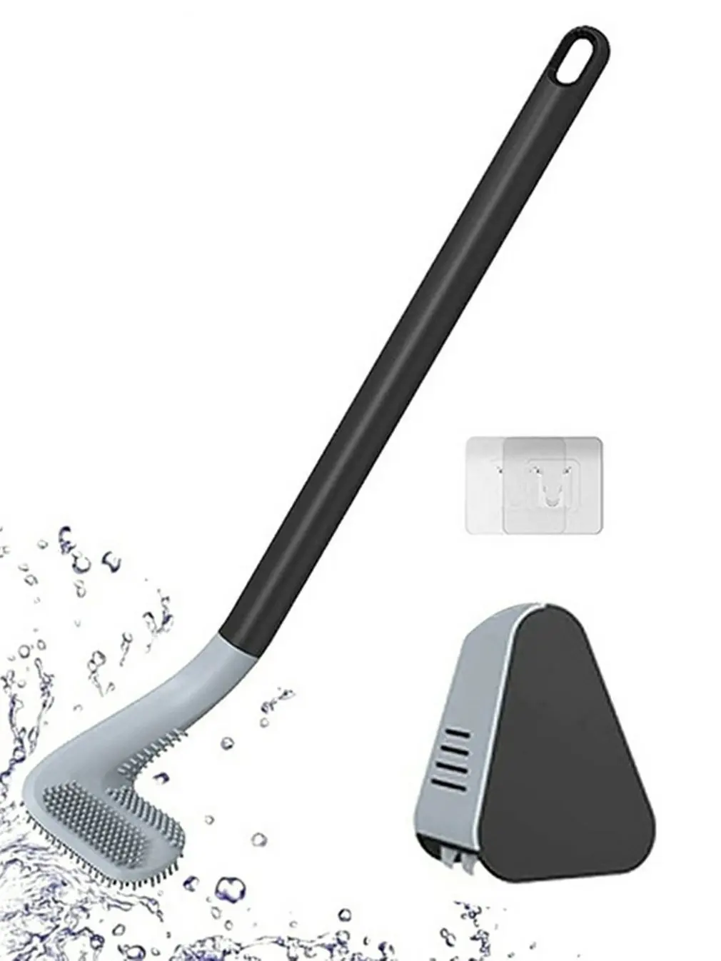 Держатель для унитаза щетка гольфа с силиконовой щетиной ванной комнаты