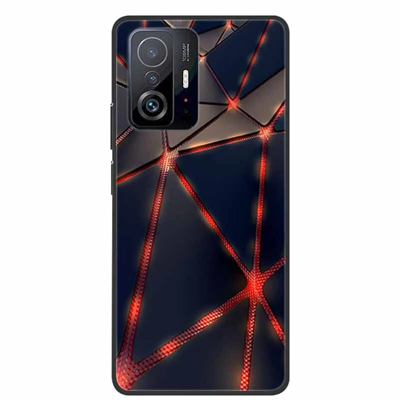 For Xiaomi Mi 11T Pro Case Shockproof Soft silicone TPU Back Cover For Xiaomi 11T Pro Phone Cases for Xiomi Mi11t  Pro 5G Cute