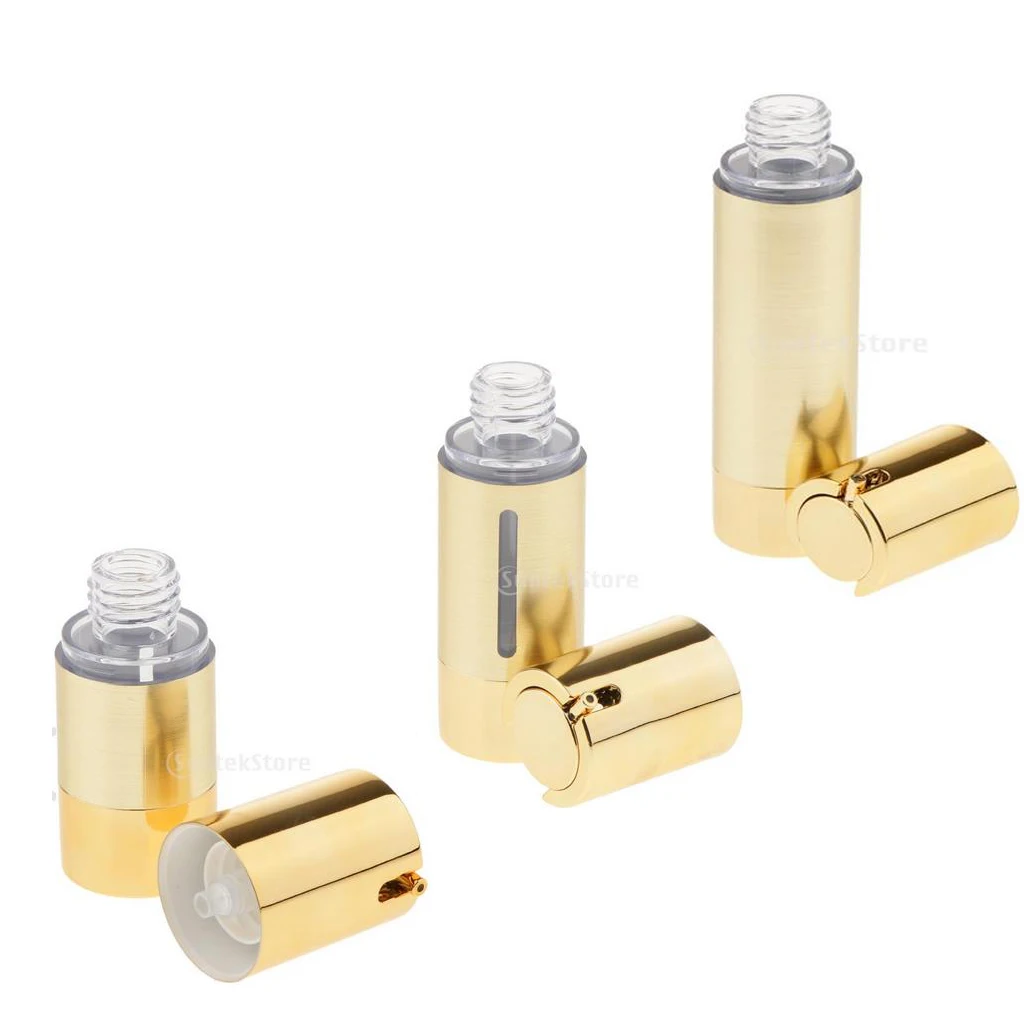 

Airless Pump Bottle15mL/30mL/50mL Optional Travel Lotion Creams Portable Cosmetics