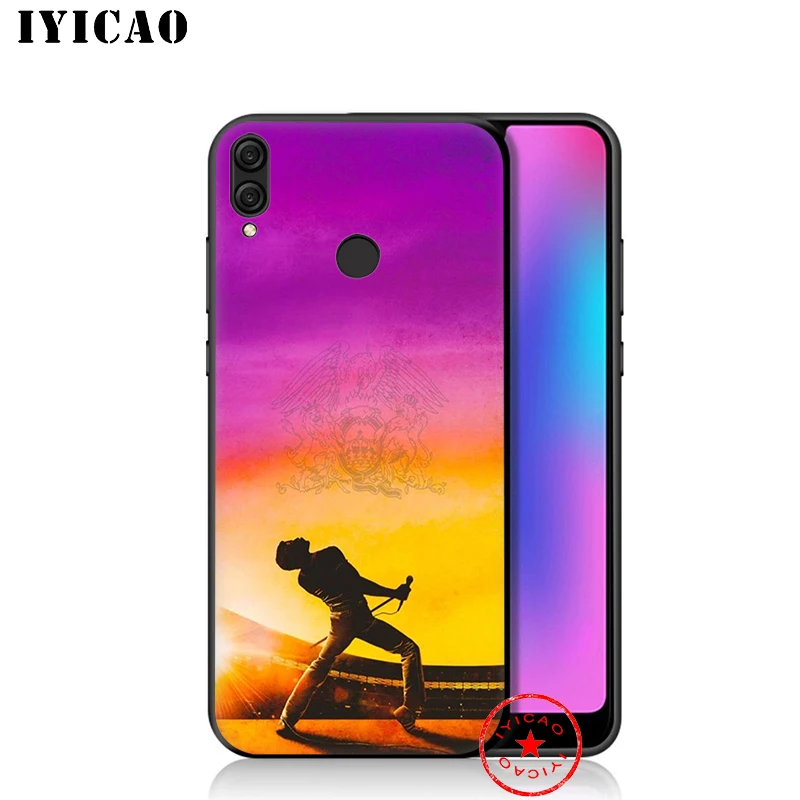 Queen Фредди Меркьюри мягкий чехол для huawei Honor 20 10 9X9 8C 8X8 7X 7C 7A 6A Nova 5i 4 3i 2 2i Lite рro вид