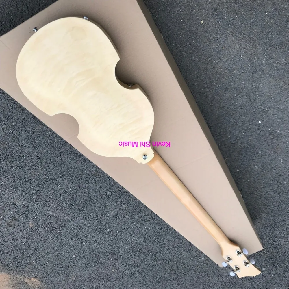 Натуральный бас-гитара Hofner hofner BB2 электрический бас Пламя клен корпус Hofner BB2 бас hofner bass гитара
