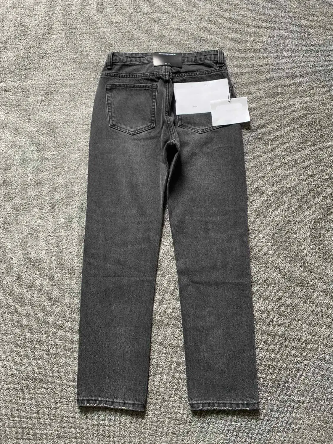 

2021 women's simple casual women's jeans high waist fashion retro women's straight leg jeans large