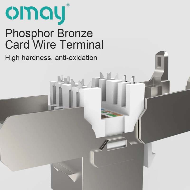 RJ45 CAT8 Tool-Less STP Shielded Keystone Jack Module,Self-Locking Cat7 CAT6A CAT6 CAT5E Zinc Alloy Network Coupler Adapter