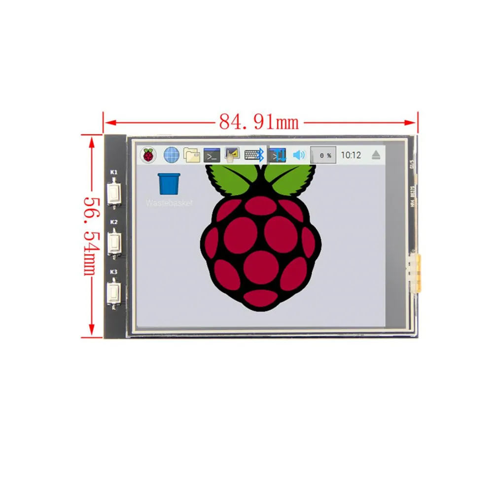 Taidacent Smooth Gaming Video Touch Screen Hvga 240x320 3.2 Tft Lcd Shield Tft Monitor Raspberry Pi 3.2 Inch rpi Display