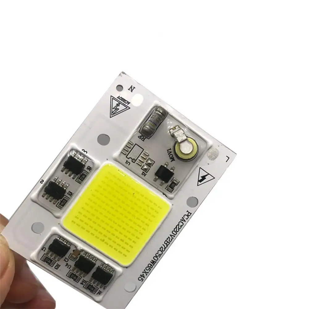

6545 LED Lamp Beads Ac Driver-free Linear Flip-chip Cob Light Source 220v High Voltage 50w White Light Floodlight