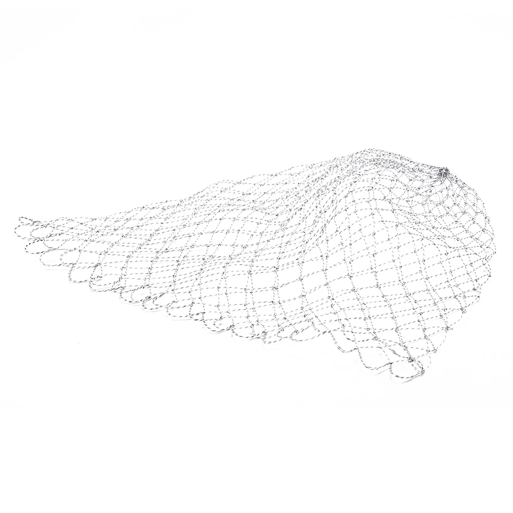 Двойная плетеная сетка для рыбалки рыболовные инструменты ловли окуня форели