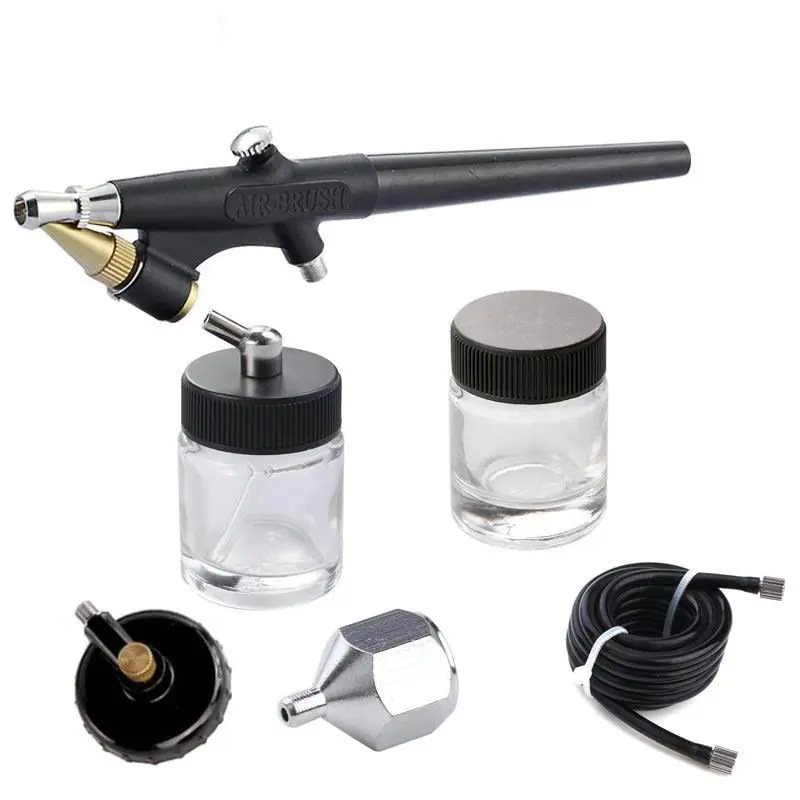 

Art Model Painting Mini Air Brush Kit for Artist Crafts Arts Manicure Painted Tattoos Graffiti Coloring Oxygen Injection