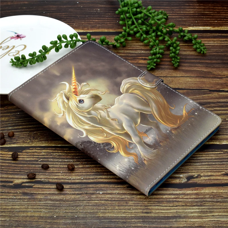 

Cover For Lenovo Tab M10 HD 2nd Gen TB-X306F X306X Cartoon Horse Leather Case For Lenovo Tab M10 HD 2 2nd Generation Cover Cases