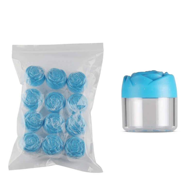 12 шт. 20g тара для косметического крема с розами в форме Завинчивающимися крышками