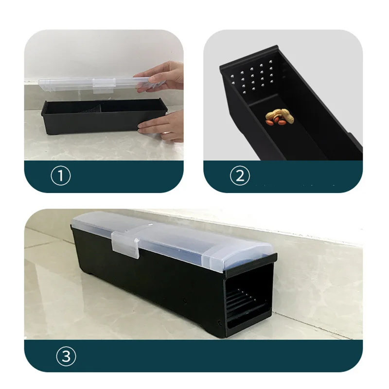 

SEC Reusable Smart Mouse Trap Humane No Kill Rodents Catcher Mice Piege Rat Live Trap For Indoor Outdoor Pest Control 2021