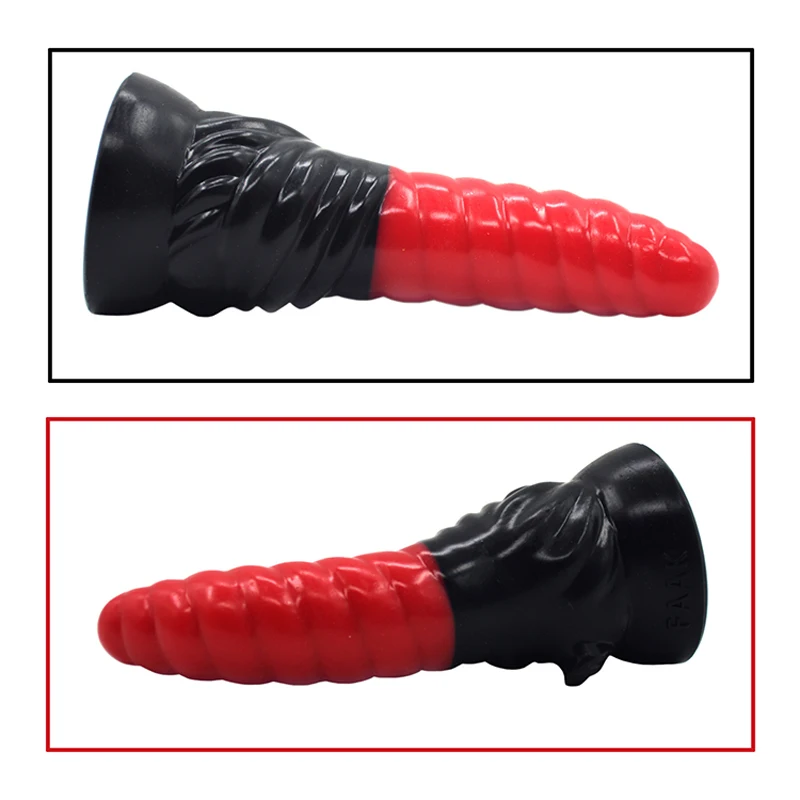 Реалистичный фаллоимитатор для закручивания точки G со спиралью секс игрушки