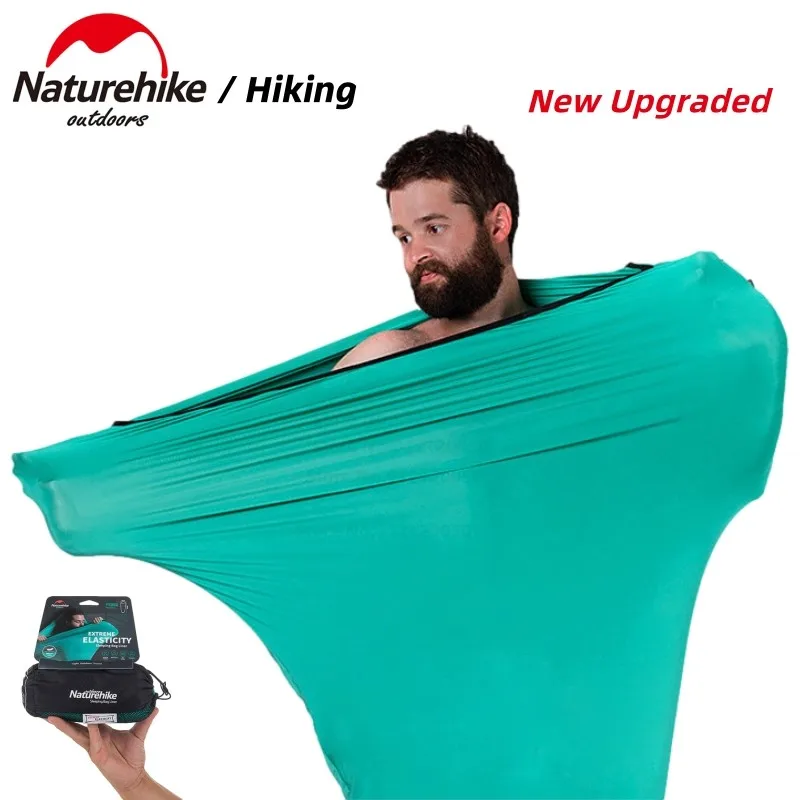 

Naturehike Ultralight Camping Sleeping Bag Liner Mummy Sleeping Bag Liner Outdoor Hiking Sleeping Bag Liner Travel Hotel Sheet