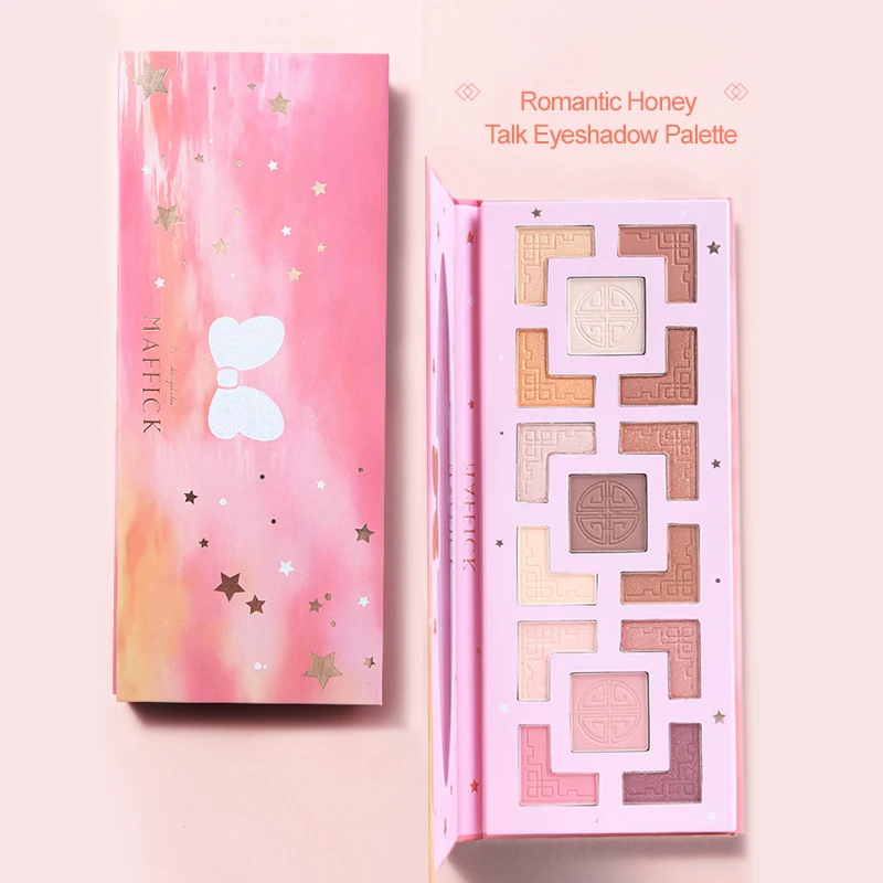 

Glitter Eye Shadow Matte Pearlescent Bright Earth Color Eye shadow Palette Delicate Smooth Make Up Powder maquillage Makeup