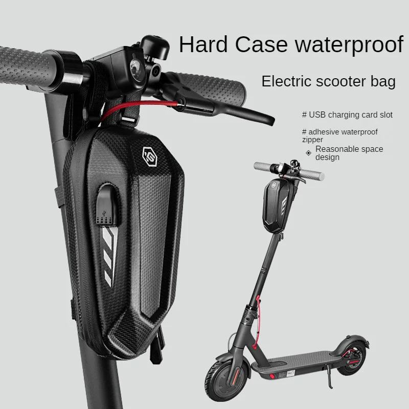 

Motorcycle Scooter bag electric skateboard head bag USB charging pendant rainproof front bag handlebar bag bicycle accessories