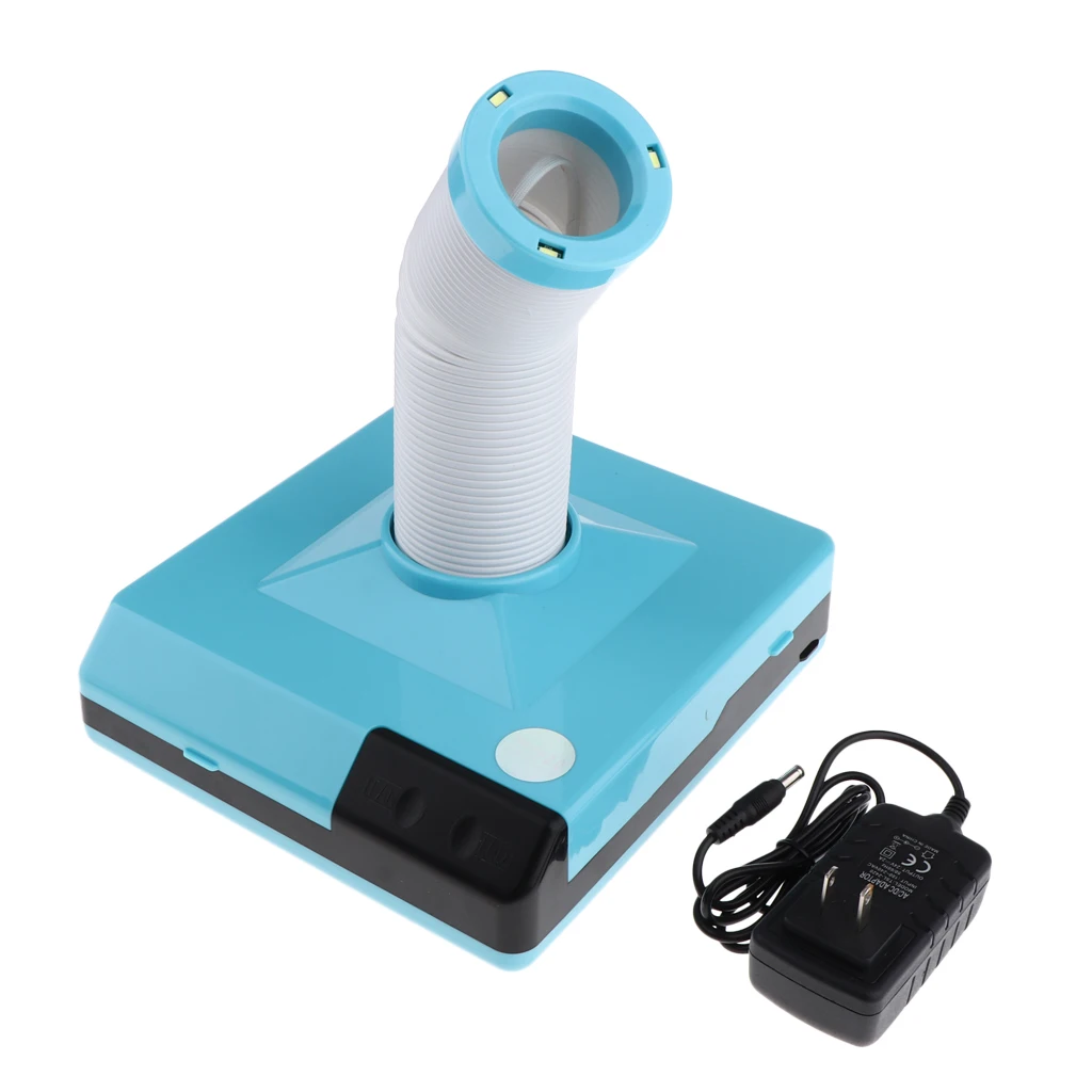 

60W Suction Dust Machine Dual Purpose Nail Art Salon Dust Collector Vacuum Cleaner Nail Art Tool with Touch Sensor Design