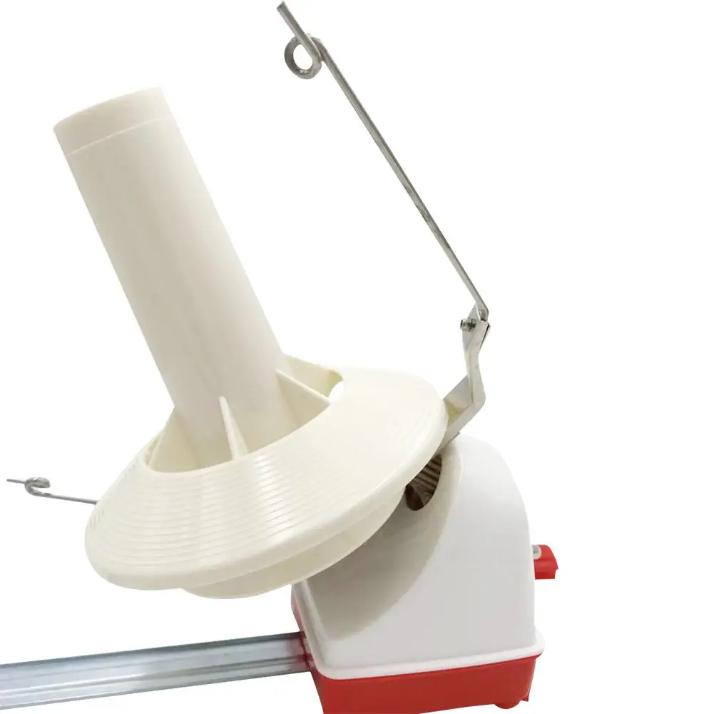 

Wool Yarn Hand Operated Rotate String Ball Iron Machine Winder Sewing Household Convenient Low Noise and Fast Speed