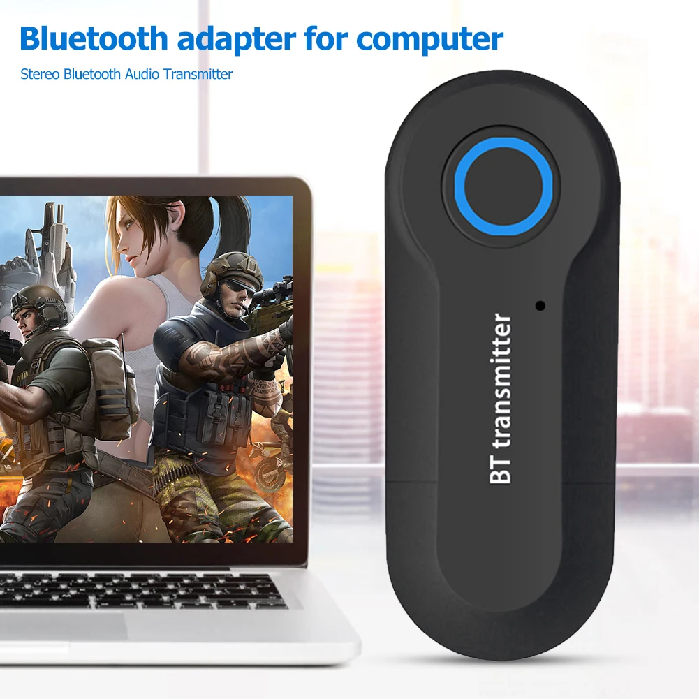 

GT09S Bluetooth 4,2 аудио передатчик 3,5 мм AUX беспроводной аудио приемник передатчик Портативный USB Bluetooth адаптер для ПК