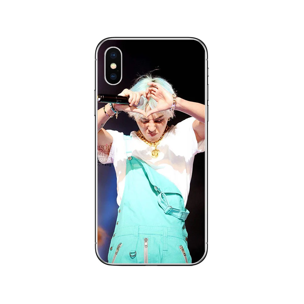 Телефонные чехлы ciciber GDRAGON BIGBANG для iPhone 11 Pro Max чехол XR 8 7 6 6S Plus X XS MAX мягкий из ТПУ |