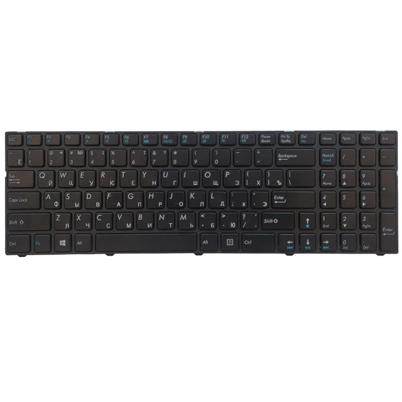 Русская клавиатура для DNS Pegatron C15 C15A C15E Новая русская C17A DEXP V150062AS4 0KN0 CN4RU12 ноутбука и