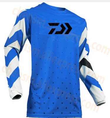 

2021 Daiwa Cycling Fishing Jerseys Anti-mosquito Fishing Clothing Long Sleeve Anti-UV Autumn Shirt Quick Dry Fishing Sportswear
