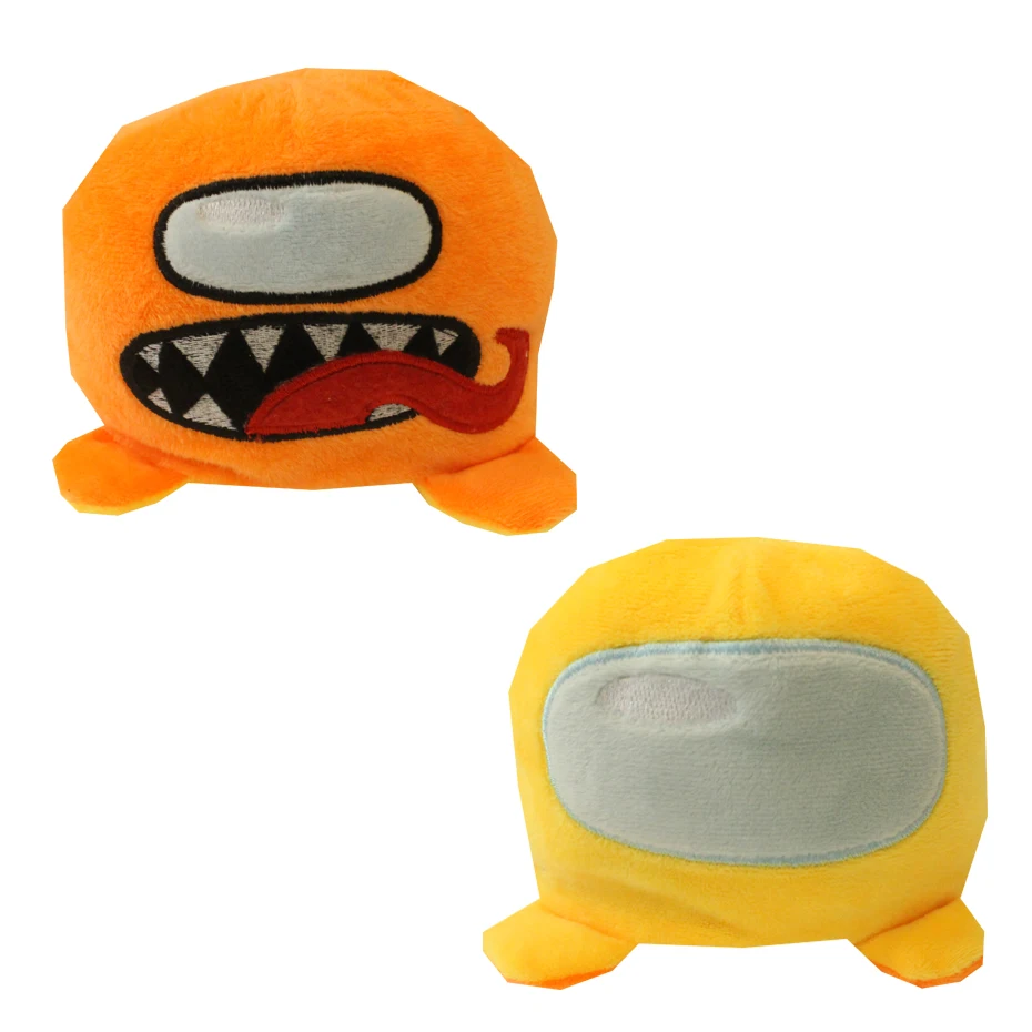 

Poupe En Peluche Rabat Des Deux Cts, Jouet De Simulation Doux De Diffrents Cts Pour Montrer Diffrentes Humeurs, Nouveau