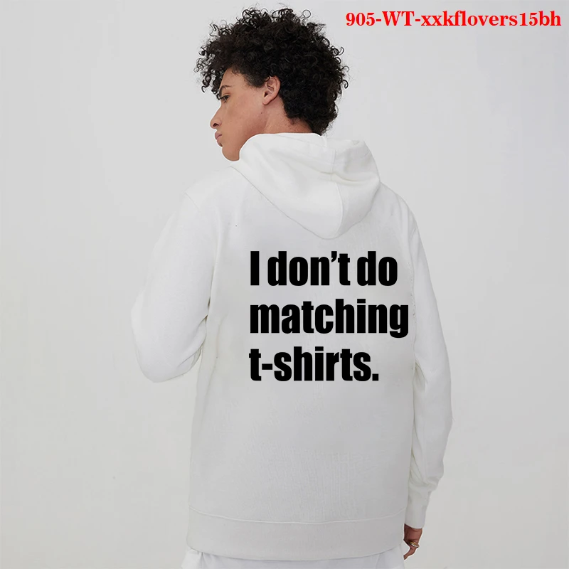 Funny Couples Matching Letter Printing Sweatshirt Women Sweetshirts Gothic Couple Clothes Woman Hoody Spring Winter Fashion Tops