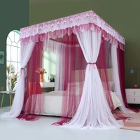 big lace three doors mosquito net bed curtain heavens above the bed top mosquito net large klamboe home decoration ek50mt