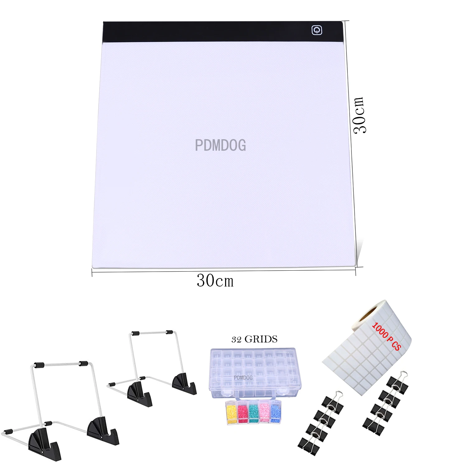 Планшет для рисования квадратного размера с подсветкой и регулировкой яркости |