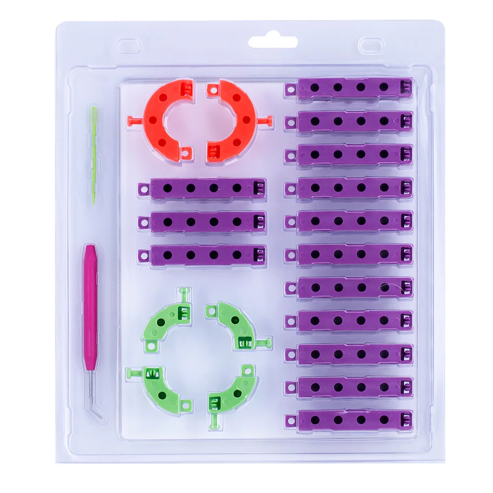 Набор ткацкого станка для вязания с длинными кольцами устройство изготовления