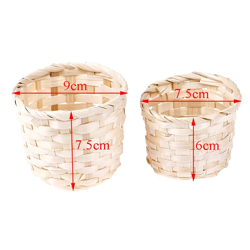 1 х ротанговая коробка для растений плетеная корзина горшки детской комнаты