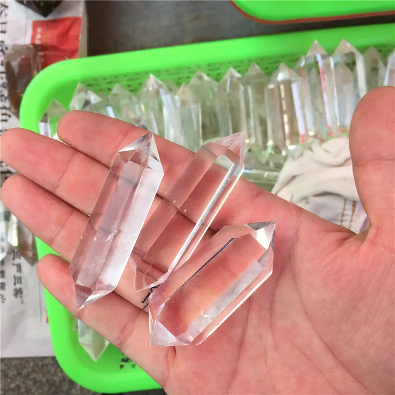 AAA + натуральный кварцевый кристалл прозрачная палочка для лечения камней | Дом и