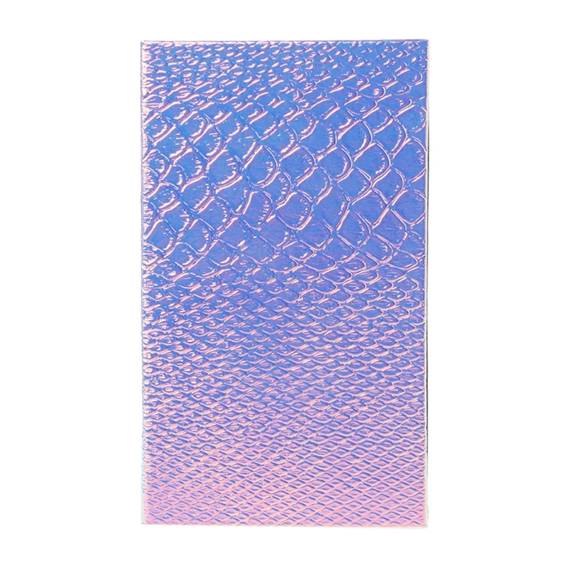 

H7JC Fish Scale Empty Magnetic Makeup Palette DIY Eyeshadow Concealer Case Holder