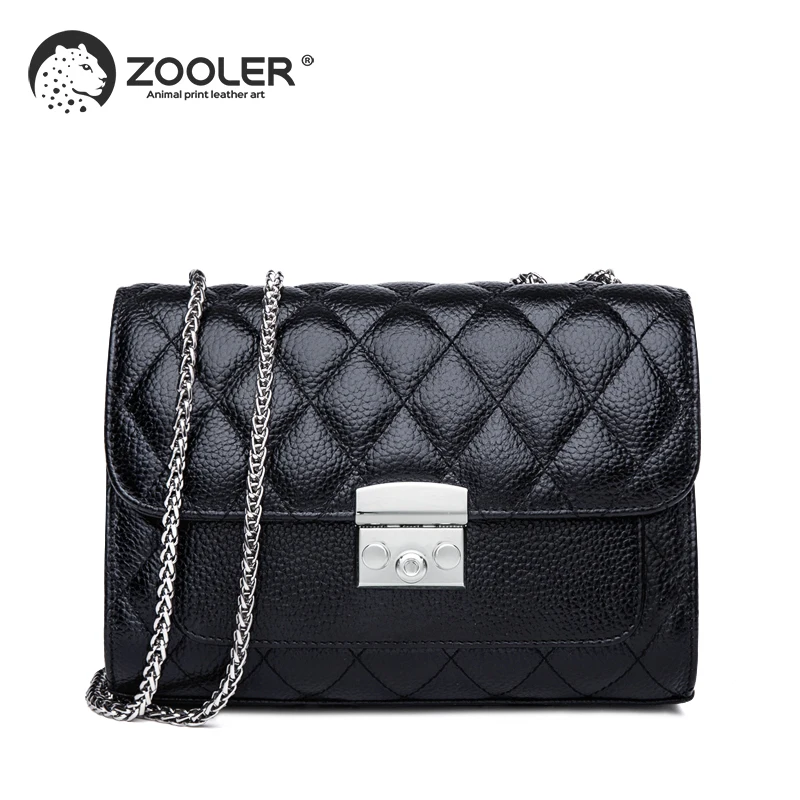 2019 новые сумки ZOOLER из натуральной кожи с бриллиантами женская сумка через плечо