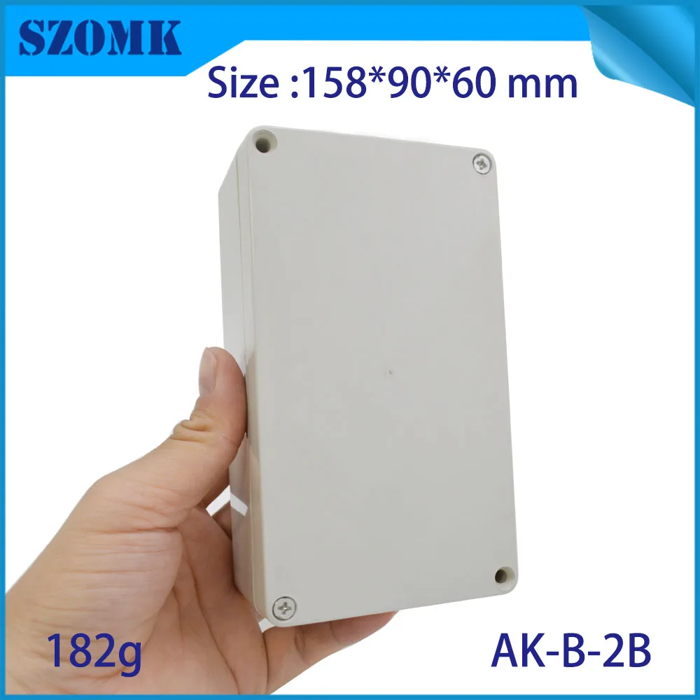 1 шт. водонепроницаемый пластиковый корпус Электроника szomk 158 х90х60