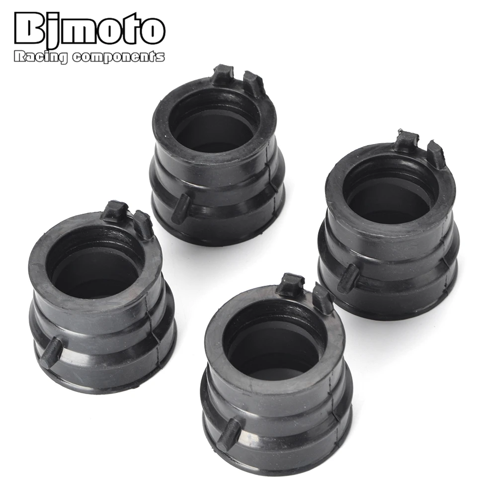 

4PCS Motorcycle Carburetor Carb Interface Adapter Intake Manifold For Honda CBR250 MC19 CBR250 MC22 CB400 Superfour NC31 CB400SF