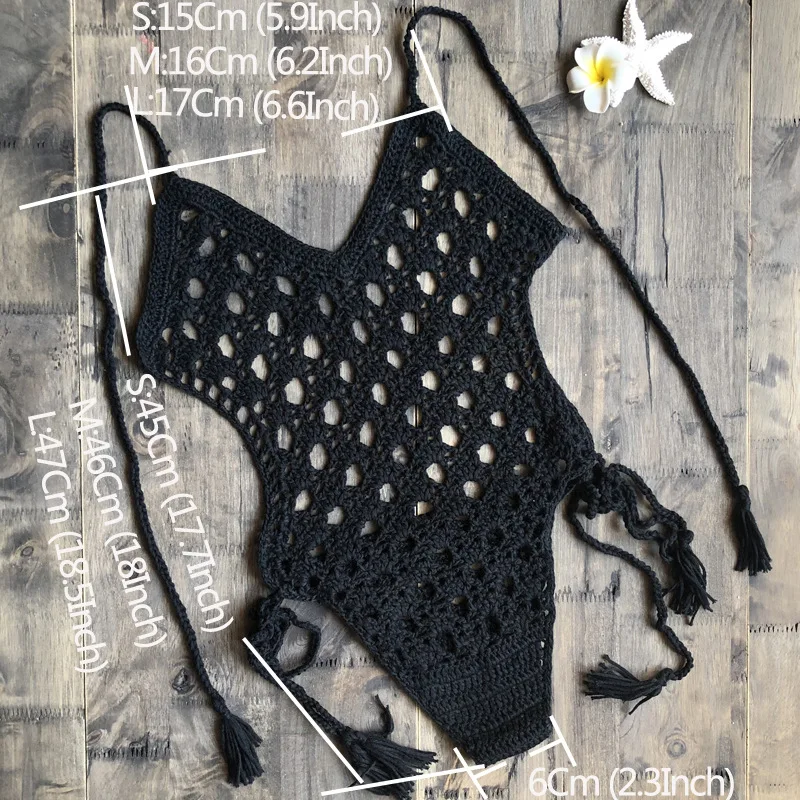 Sexy One Piece Swimsuit Women Crochet Sexy Swimwear Female Khaki Thong Backless Monokini Bathing Suit Hot
