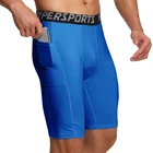 Новый дизайн мужские карманные баскетбольные шорты спортивные обтягивающие шорты для фитнеса Капри