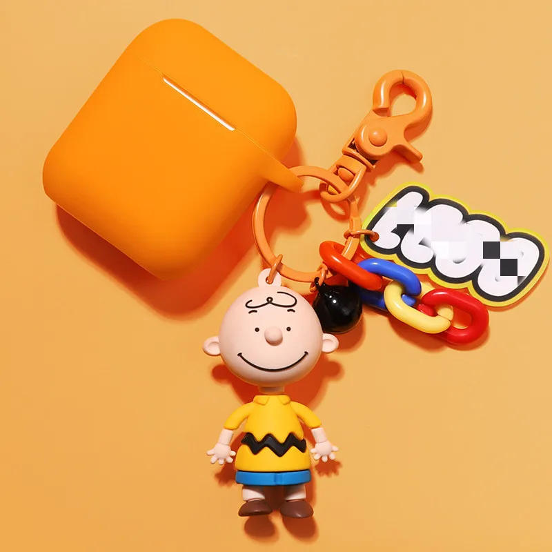 Мультфильм Snoopy Charlie doll брелок защитный чехол для airpods анти-потеря хранения